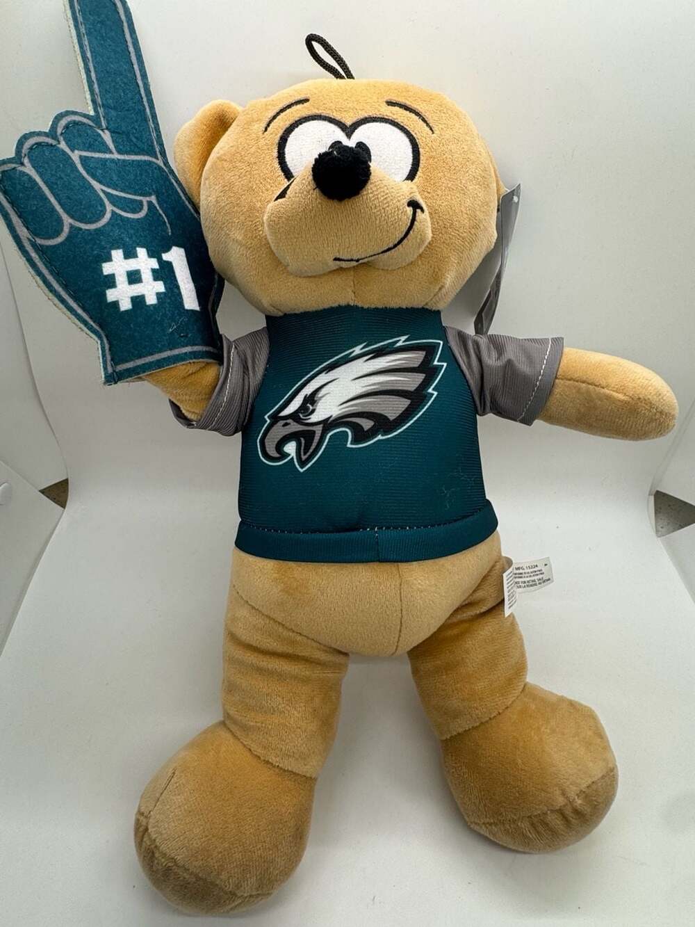 Good Stuff Philadelphia Eagles NFL Plush Bear with #1 Foam Finger